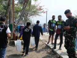 ACT Ciamis Bersama Elemen Masyarakat Melakukan Aksi Peduli Pantai dan Nelayan di Pangandaran