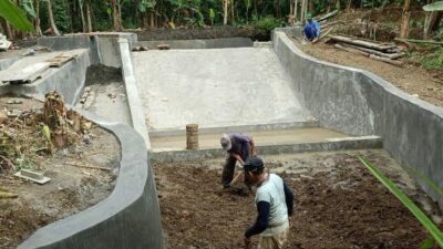 Pembangunan Dam Parit dan Irigasi Air Tanah di Pangandaran Mencapai Rp1.268.250.000