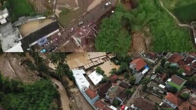 Info Terkini Lokasi Terdampak Banjir Bandang di Garut