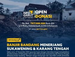 Bencana Banjir Bandang Garut, Buka Donasi