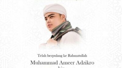 Ameer Azzikra Meninggal, Istri: Terima Kasih Sudah Meminangku Jadi Khadijahmu