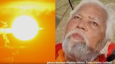 Pecahkan Rekor, Pria di India Tatap Matahari Selama Satu Jam Tanpa Kedip