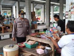 Jajaran Polres Ciamis Lakukan Operasi Yustisi Protokol Kesehatan di Tempat Fasilitas Umum