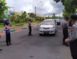 Polisi Laksanakan Operasi Yustisi Jelang Nataru di Pangandaran