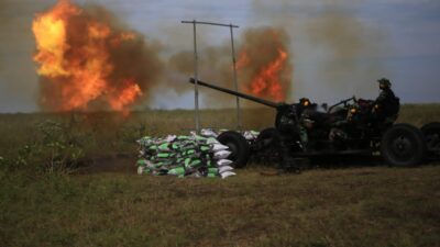 Bersiap Hadapi Ancaman Perang, Pussenarhanud Kodiklatad Laksanakan Latbakjatrat Terintegrasi Arhanud TA 2022