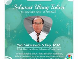RSUD Pandega Ucapkan Selamat Ulang Tahun untuk Kadis Kesehatan dan Sekda Pangandaran