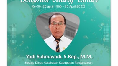 RSUD Pandega Ucapkan Selamat Ulang Tahun untuk Kadis Kesehatan dan Sekda Pangandaran