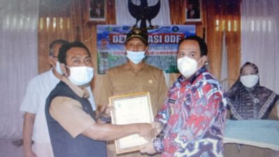 DEKLARASI ODF, Bupati Pangandaran Ajak Warga Jaga Kesehatan Lingkungan