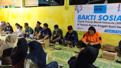 Aksi Mulia Buruh di Jogja, Rela Sisihkan Gaji yang Tak Seberapa Demi Bantu Sembako dan Uang Tunai untuk Anak Yatim