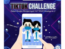 HUT Ke 2 RSUD Pandega Pangandaran Gelar Lomba Tiktok Challenge Dan Bakti Sosial