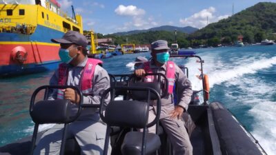 Bakamla RI Amankan Jalur Mudik di Perairan Karangasem Bali