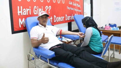 Ketua DPRD Pangandaran Rayakan Ulang Tahun dengan Mendonorkan Darah