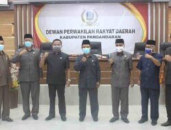 DPRD Pangandaran Tetapkan 5 Anggota Badan Kehormatan