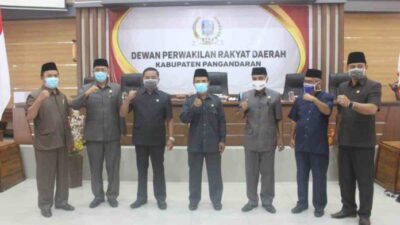 DPRD Pangandaran Tetapkan 5 Anggota Badan Kehormatan