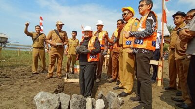 Jembatan dan Jalan Penghubung Lintas Pesisir Pantai di Pangandaran Mulai Dibangun