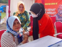 BIN Gelar vaksinasi di Sidamulih Pangandaran Capai Target 3.530 Dosis