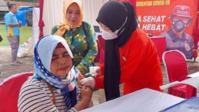 BIN Gelar vaksinasi di Sidamulih Pangandaran Capai Target 3.530 Dosis