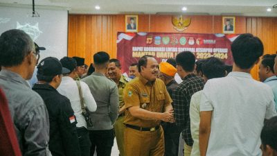 Pemkab Pangandaran Hadiri Rakor Lintas Sektoral Persiapan Pengamanan Pemilu 2024