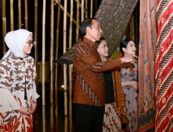 Buka Istana Berbatik, Presiden Ajak Masyarakat Lestarikan Seni Budaya Indonesia