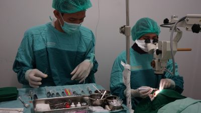 Sambut Milangkala ke 11 Kabupaten Pangandaran, RSUD Pandega Menggelar Operasi Katarak Gratis