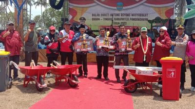 3 Desa di Pangandaran Juara Lomba BBGRM 2023 Tingkat Kabupaten