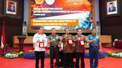 Buka FGD Sistem Pemerintahan Berbasis Eletronik di Lingkungan TNI, Tunjangan Kinerja TNI jadi 80 Persen?
