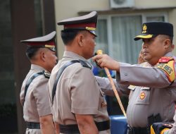 Kapolres Pangandaran AKBP Imara Utama Pimpin Sertijab Kasat Res Narkoba