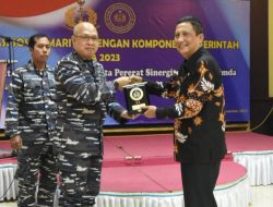 Perkuat Keamanan Maritim untuk Menjaga Potensi Kelautan, TNI AL Gelar Komsos di Pangandaran