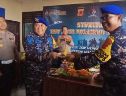 HUT ke 73, Kapolres Pangandaran Beri Semangat Kepada Anggota Polairud