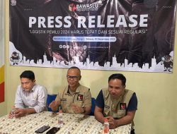 Ketua Panwaslu Parigi: Logistik Pemilu 2024 Harus Tepat dan Sesuai Regulasi