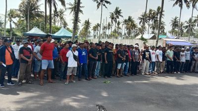 Ratusan Nelayan dan Petani Lakukan Aksi Dukungan kepada Pemkab Pangandaran