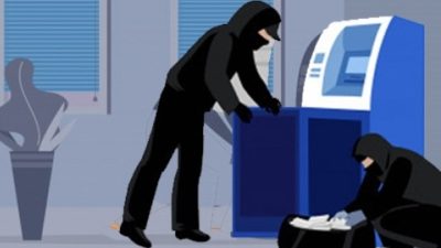 Mencoba Membobol Mesin ATM di Minimarket, Seorang Pria Diamankan