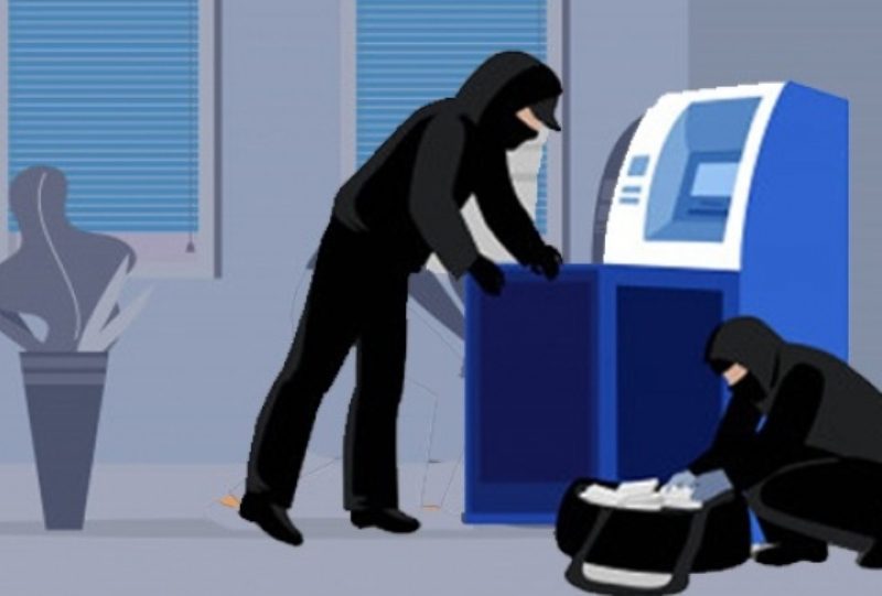 Mencoba Membobol Mesin ATM di Minimarket, Seorang Pria Diamankan