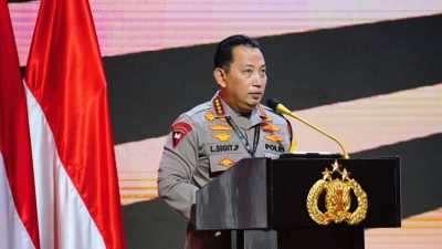Kapolri Jenderal Listyo Sigit Prabowo Memimpin Rakernis Gabungan Lima Divisi Polri