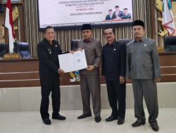 Rekomendasi DPRD Dalam Rapat Paripurna LKPJ Bupati Pangandaran 2023