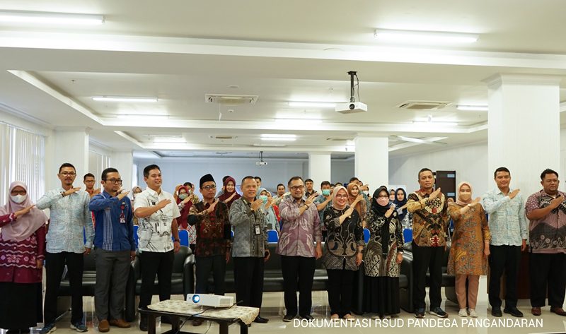 RSUD Pandega Pangandaran Canangkan Zona Integritas Bebas Korupsi dan Birokrasi yang Bersih
