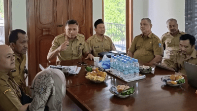 Sekda Pangandaran Evaluasi SPBE di Diskominfo, Dapat Skor Sangat Baik