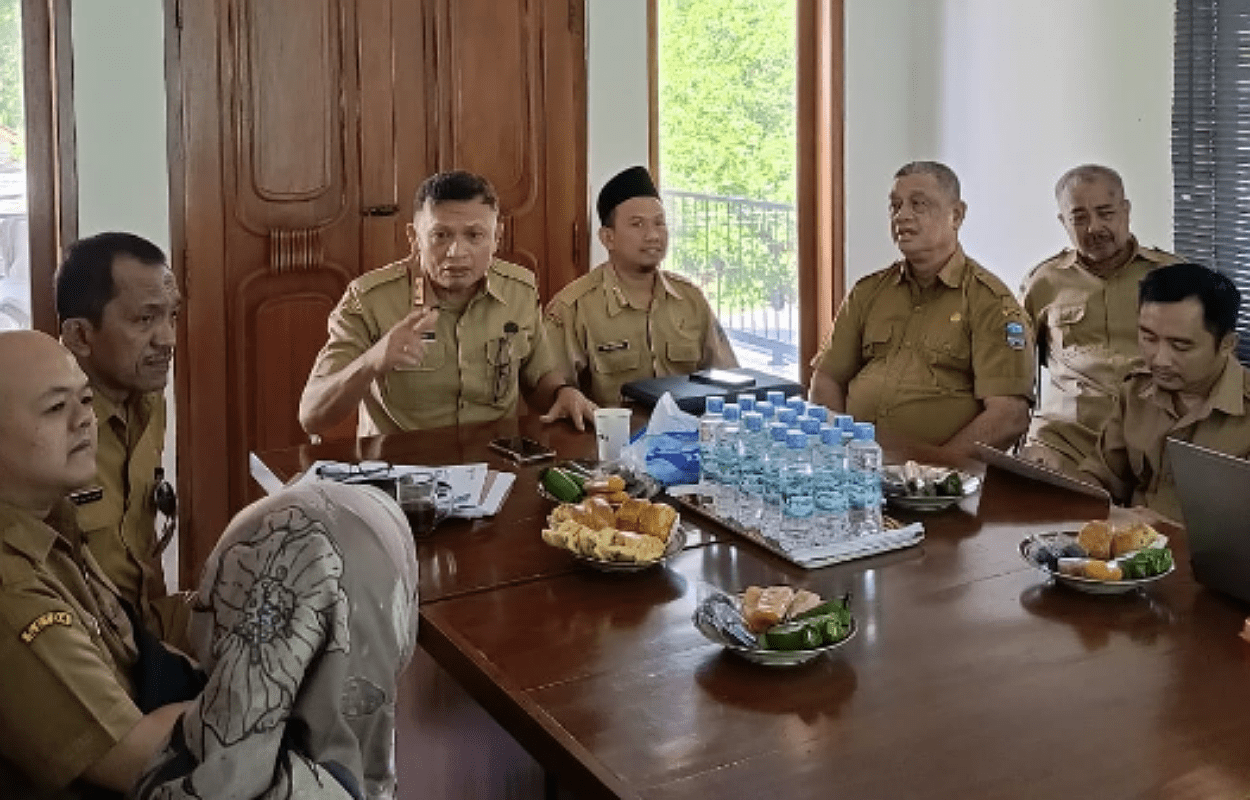 Sekda Pangandaran Evaluasi SPBE di Diskominfo, Dapat Skor Sangat Baik