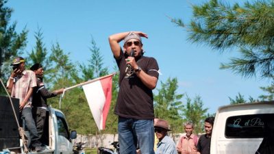 Ratusan Warga Lakukan Aksi Damai Tuntut Keadilan Tanah Tanjung Cemara