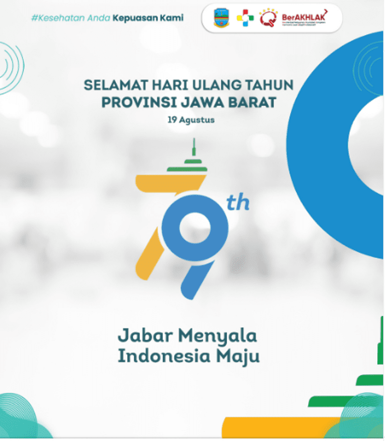 RSUD Pandega Pangandaran Ucapkan Selamat Ulang Tahun Jawa Barat ke-79: Jabar Menyala, Indonesia Maju