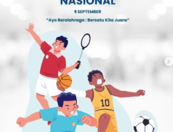 Hari Olahraga Nasional 9 September. RSUD Pandega Pangandaran: Ayo Berolahraga, Bersatu Kita Juara