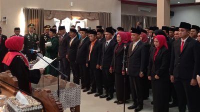 40 Anggota DPRD Kab Pangandaran Dilantik