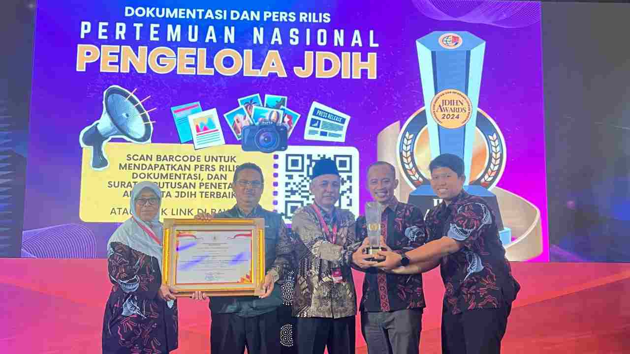 JDIH DPRD Pangandaran Raih Peringkat Terbaik Pertama Tingkat Nasional di Tahun 2024