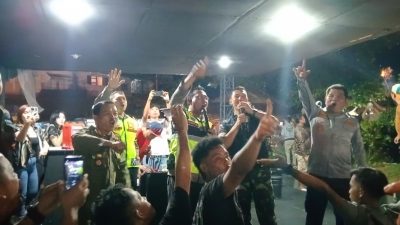 Kapolres dan Dandim 0625 Pantau Pergantian Tahun Baru di Pantai Pangandaran, Aman dan Tertib