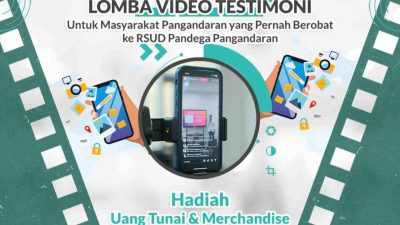 RSUD Pandega Pangandaran Gelar Lomba Video Testimoni. Catat Ketentuan dan Waktu Pendaftarannya