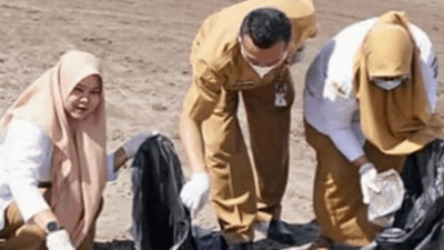 Pasca Libur Lebaran 2025, RSUD Pandega Pangandaran Ikuti Opsih di Sepanjang Pantai