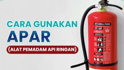 RSUD Pandega Pangandaran Bagikan Tips Cara Gunakan APAR Cegah Kebarakan Kecil