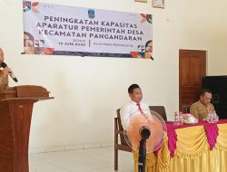 Antisipasi Tindak Pidana Korupsi, Dinsos PMD Pangandaran Lakukan Road Show ke Desa - Desa