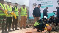 Bupati Citra Lakukan Peletakan Batu Pertama Pembangunan Gedung Rawat Inap, Cath Lab, dan Ruang Cytotoxic di RSUD Pandega Pangandaran