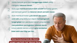 Gula Juga Bisa Bikin Hipertensi, Ini Penjelasan Dari RSUD Pandega Pangandaran